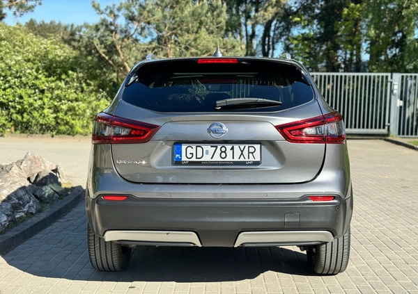 Nissan Qashqai cena 86000 przebieg: 63851, rok produkcji 2021 z Gdańsk małe 106